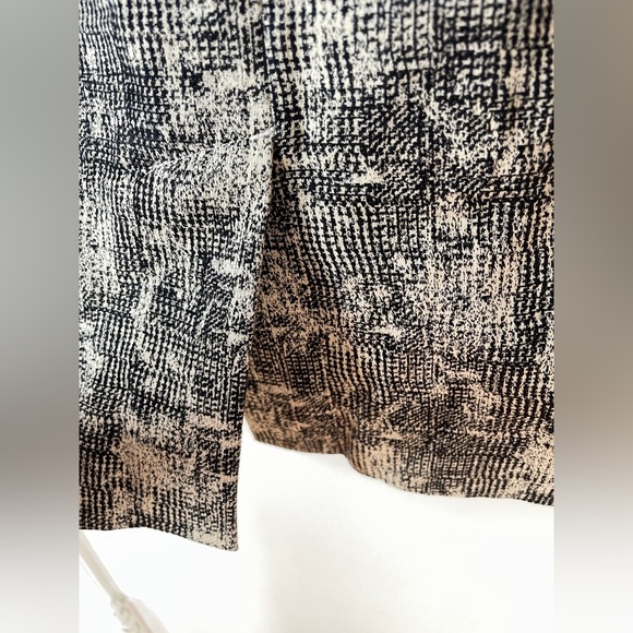 MM Lafleur sz 10 The Etsuko Dress Crackle Pattern Pockets workwear Office - Picture 10 of 13